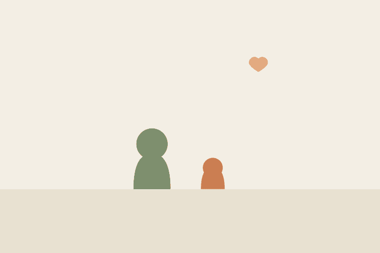 Child and parent in soft afternoon light, no screens in sight